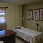 Auricular medicine center Acupuncture patient massage room view in Hoover Alabama